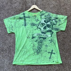 Neon Green Graphic Tee